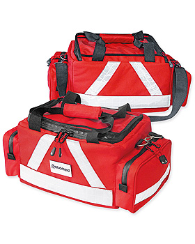 Notfalltasche WasserStopp ratiomed mittel, rot leer, ratiomed, medishop.de