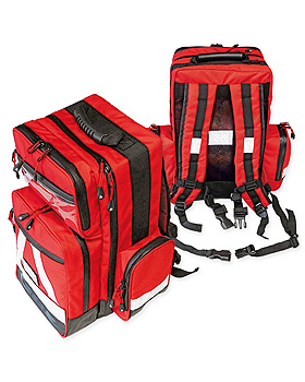 Notfallrucksack WasserStopp ratiomed gro, rot, leer, ratiomed, medishop.de