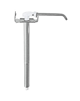 Edelstahlpumpe mit geradem Saugrohr für 1000ml EURO-Wandspender MEG 289.1046, ratiomed, medishop.de