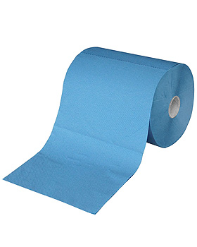 Putzrollen Multiclean blau 3-lagig, 22 x 35 cm (2 Rl. 1000 Stck.), Zellstoff-Vertriebs GmbH, medishop.de