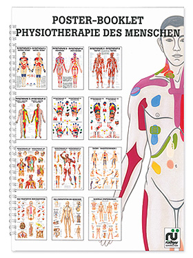 Mini-Poster Booklet: Physiotherapie, Rdiger Anatomie, medishop.de