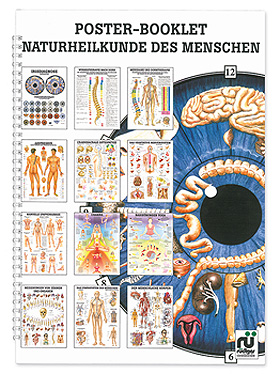 Mini-Poster Booklet: Naturheilkunde, Rdiger Anatomie, medishop.de