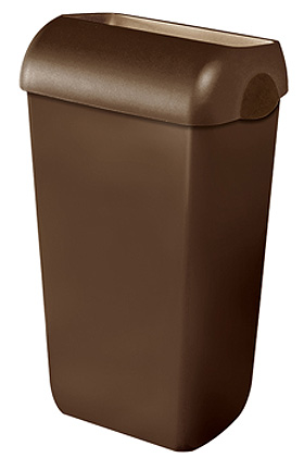 Abfalleimer Kunststoff braun 23 Ltr., ratiomed, medishop.de