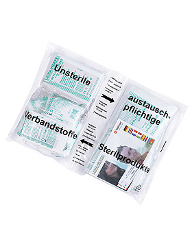 Fllsortiment KFZ, 43 Teile, nach DIN 13164, Leina-Werke, medishop.de