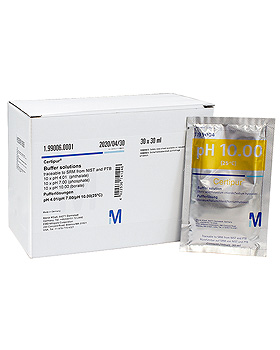Pufferlsungen rckfhrbar auf SRM von NIST und PTB (30 Stck.), Merck, medishop.de
