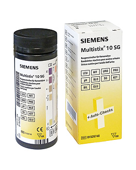 Multistix 10 SG Harnteststreifen (100 T.), Siemens Healthcare, medishop.de
