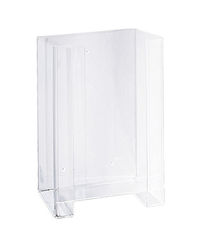 Handschuhbox-Halterung ratiomed Trio, aus Plexiglas/Acryl, transparent, ratiomed, medishop.de