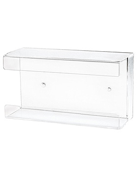 Handschuhbox-Halterung XL, aus Plexiglas/Acryl, transparent, ratiomed, medishop.de
