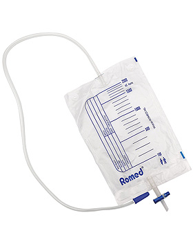 Urinbeutel 2,0 Ltr. mit Ablahahn, einzeln steril, ratiomed, medishop.de