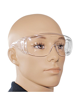 Schutz- und berbrille mit Seiten- und Augenbrauenschutz, ratiomed, medishop.de