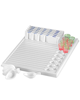 Dispenser-Tablett mit Boden, ratiomed, medishop.de