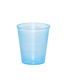 Medizinbecher blau, 3750 Stück, ratiomed, medishop.de