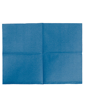 Kopfsttzenschoner Tissue/PE, 25 x 33 cm, magic blue (500 Stck.), Akzenta International, medishop.de