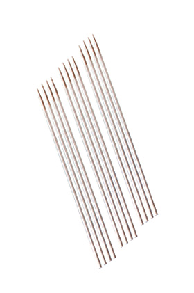 Wattetrger Hartholz einseitig spitz 15 cm,  3 mm (100 Stck.), ratiomed, medishop.de