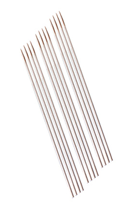 Watteträger Hartholz einseitig spitz 25 cm, Ø 3 mm (100 Stck.), ratiomed, medishop.de