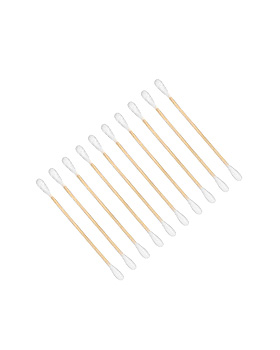 MEDI-WOOD Wattestbchen Holz, 7 cm lang,  2,2 mm, Wattekopf  4 mm (100 Stck.), ratiomed, medishop.de
