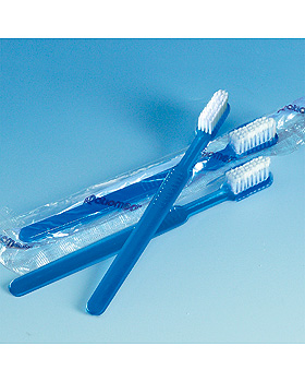 Einmal-Zahnbrsten ratiomed mit Paste, blau (100 Stck.), ratiomed, medishop.de