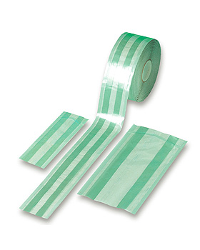 Steri-Rolle 75 mm x 100 m mit Falte, ratiomed, medishop.de