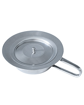 Stechbecken mit Hohlgriff und Deckel fr Erwachsene, ratiomed, medishop.de