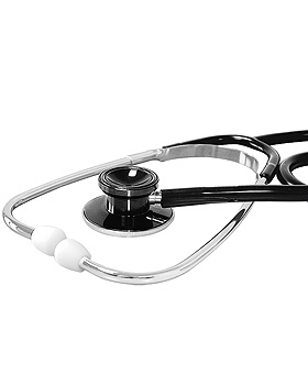 Stethoskop Doppelkopf ratiomed schwarz, ratiomed, medishop.de