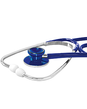 Stethoskop Doppelkopf ratiomed blau, ratiomed, medishop.de