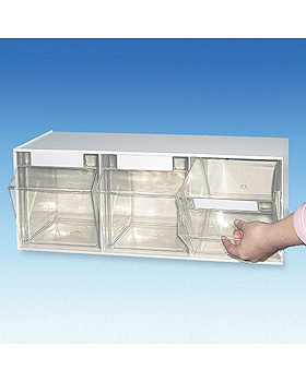 Spritzen- und Kanlenspender 3-fach wei, ratiomed, medishop.de