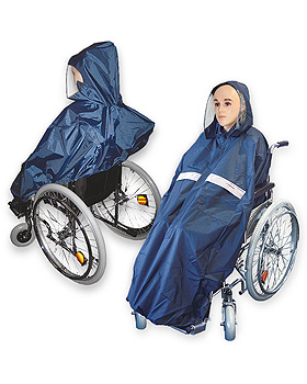 Regencape marineblau für Erwachsene Universalgröße, ohne Arm, ratiomed, medishop.de