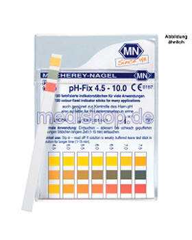 pH-Fix Indikatorstbchen 6,0 - 7,7 (100 T.), Macherey-Nagel, medishop.de