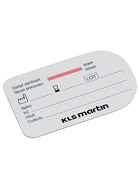 Protokollschilder fr Microstopcontainer (1000 Stck.), Martin, medishop.de