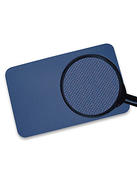 Fumatte/Liegenauflage kornblau 600 x 400 x 6 mm, ratiomed, medishop.de