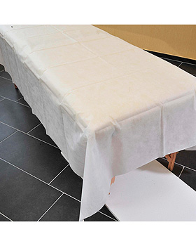 lmassagetcher aus Vlies, wei, mit PE-Beschichtung, 156 x 230 cm (10 Stck.), ratiomed, medishop.de