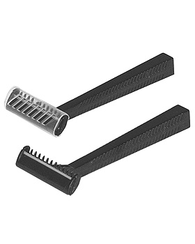 Einmal-Rasierer unsteril einschneidig schwarz (100 Stck.), ratiomed, medishop.de