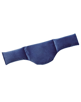 Kryotherm natur Traubenkern-Nackenkissen blau, ca. 58 x 16 cm, ratiomed, medishop.de