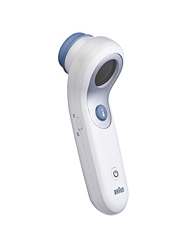 BRAUN Stirnthermometer BNT300WE berhrungsfrei, wei, ratiomed, medishop.de