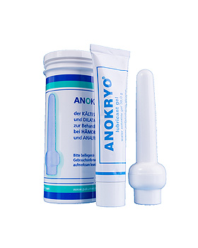 ANOKRYO Kombiset: Dilatator Stab und 30 g Gleitmittel, ratiomed, medishop.de