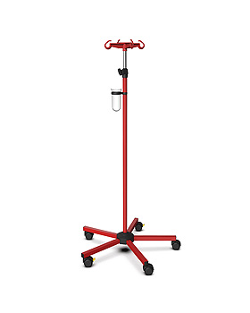 Infusionsstnder ratiomed rot (RAL 3020), ratiomed, medishop.de