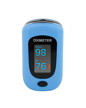 Fingerpulsoximeter PC 60B STRONG, blau, ratiomed, medishop.de