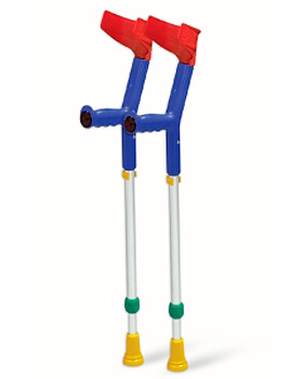 Unterarmgehsttze fr Kinder blau/bunt, ratiomed, medishop.de