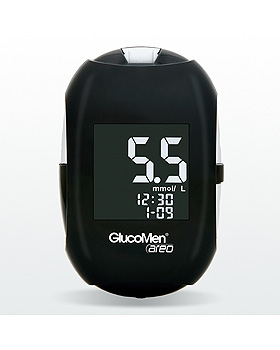 GlucoMen areo Set mmol/dl Blutzuckermessgert, Menarini, medishop.de