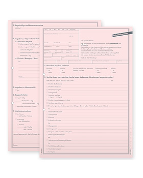 Patientenfragebogen DIN A4 (100 Stck.), Med + Org, medishop.de