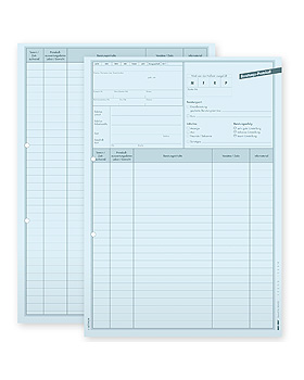 Beratungsprotokolle DIN A4 (100 Stck.), Med + Org, medishop.de