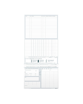 Karteitaschen ALPHAnorm DIN A5 quer Typ Zahnheilkunde (1000 Stck.), Med + Org, medishop.de