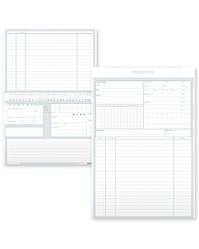 Karteikarten ALPHAsafe DIN A5 quer Typ Kinder-und Jugendmedizin (500 Stck.), Med + Org, medishop.de