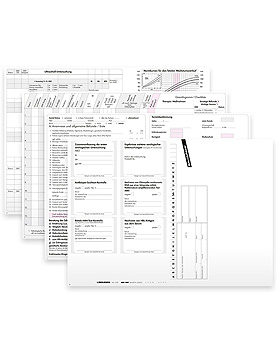 Mutterschaftskarteikarten (250 Stck.), Med + Org, medishop.de