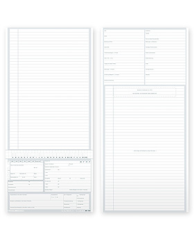 Karteitaschen ALPHAnorm DIN A5 quer Typ Psychotherapie (1000 Stck.), Med + Org, medishop.de