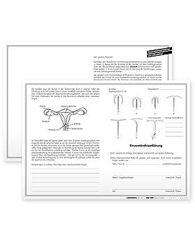Information u. Einverständniserklärungen Typ Gynäkologie (100 Stck.), Med + Org, medishop.de