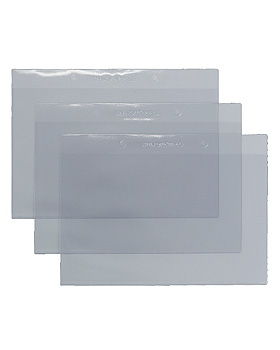 Einstecktaschen DIN A5 quer zum Abheften (100 Stck.), Med + Org, medishop.de