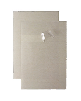 Verstrkerstreifen fr Karteitaschen DIN A5 (500 Stck.), Med + Org, medishop.de