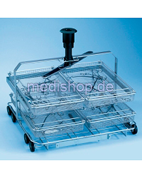 E 327/1 Wagen fr 4 DIN-Siebschalen in 2 Ebenen, Miele, medishop.de