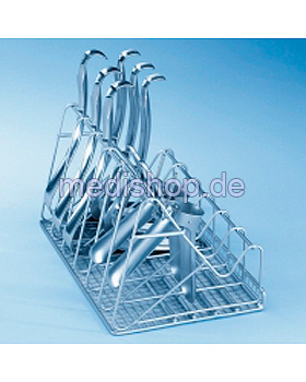 E 416 Einsatz 1/4 fr 6 ein- oder zweiteilige Spekula, Miele, medishop.de